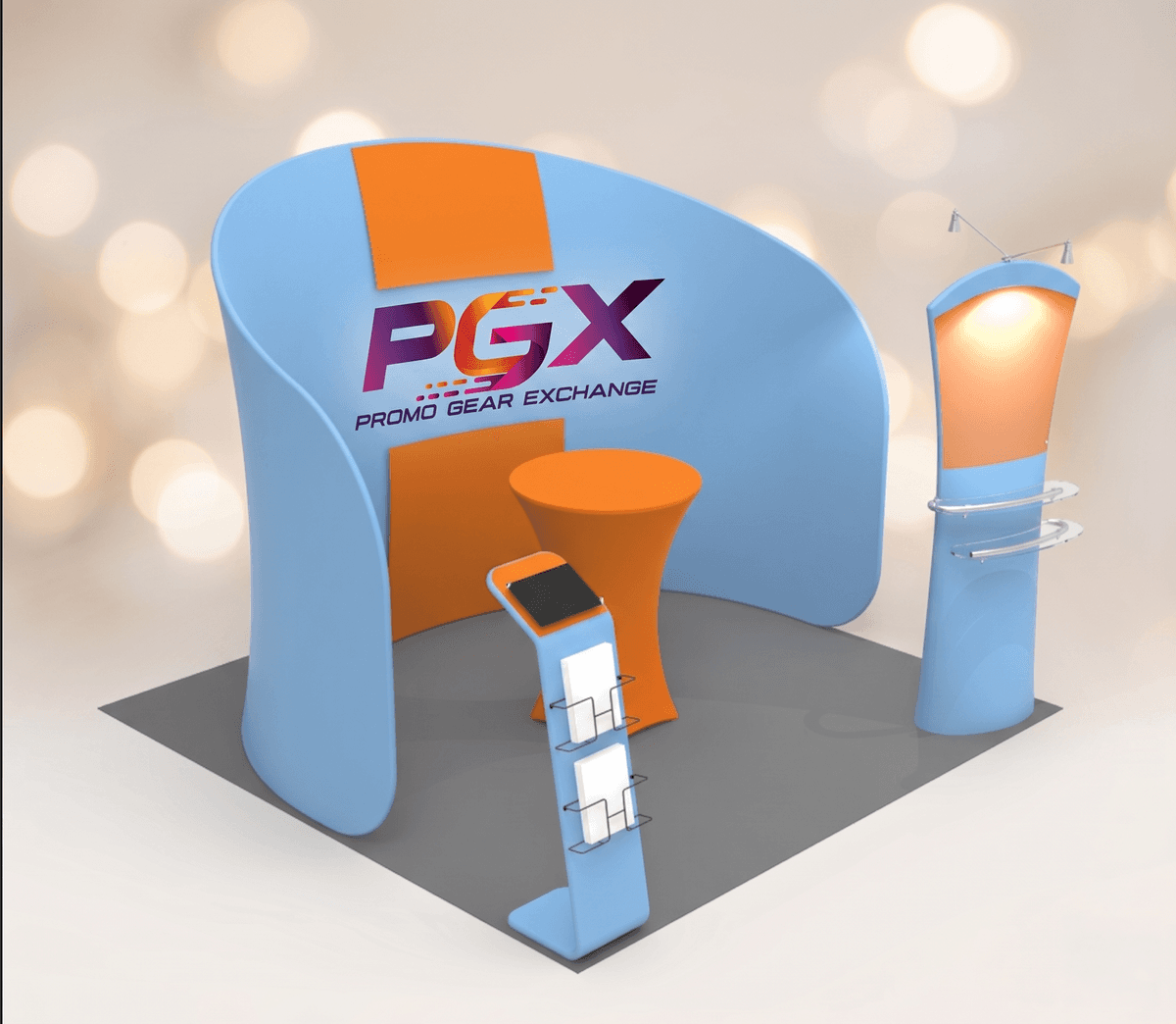 10×10ft Trade Show Booth Style 09