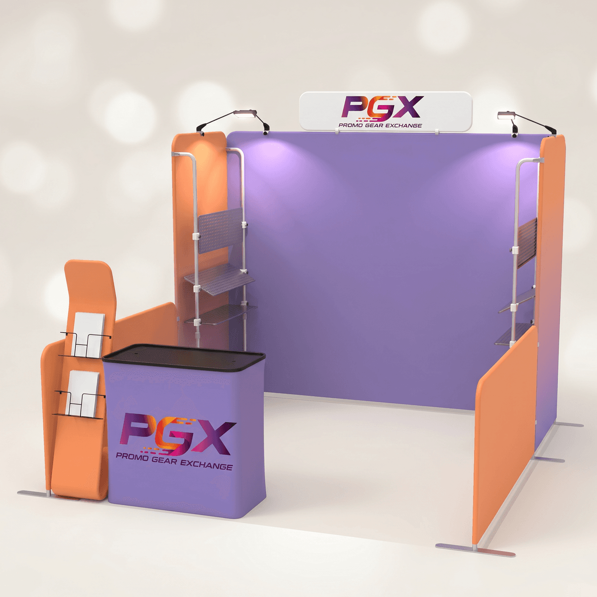 10×10ft Trade Show Booth Style Y