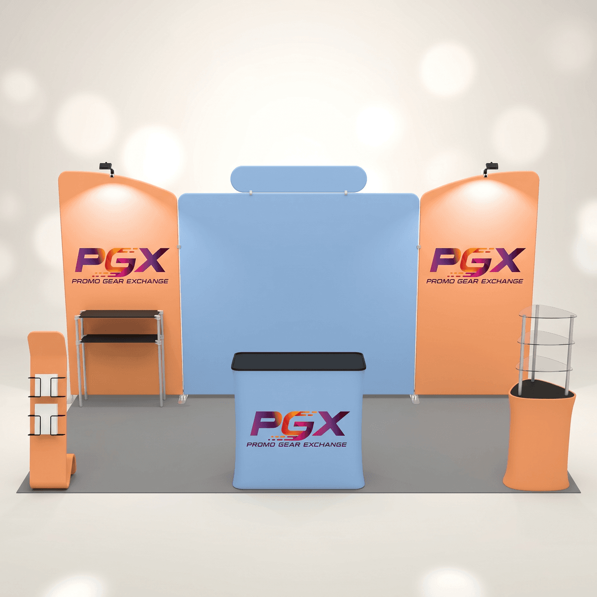 10×20ft Trade Show Booth Style H