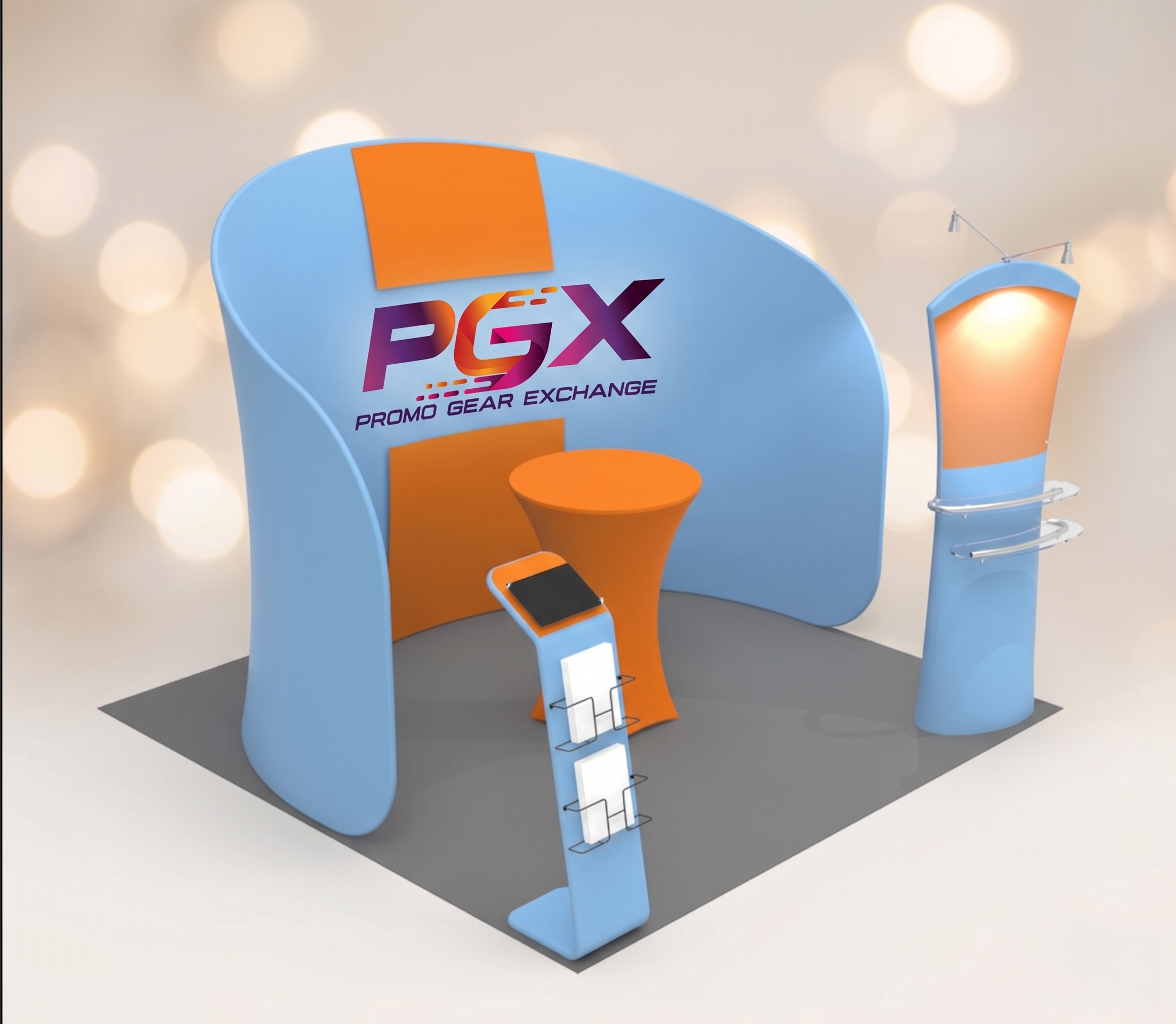 10×10ft Trade Show Booth Style 09