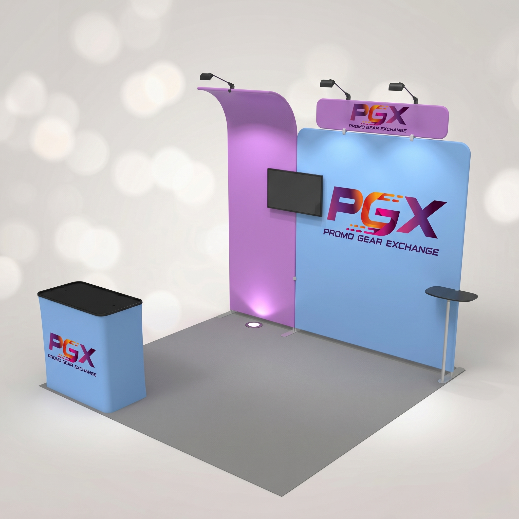 10×10ft Trade Show Booth Style 16