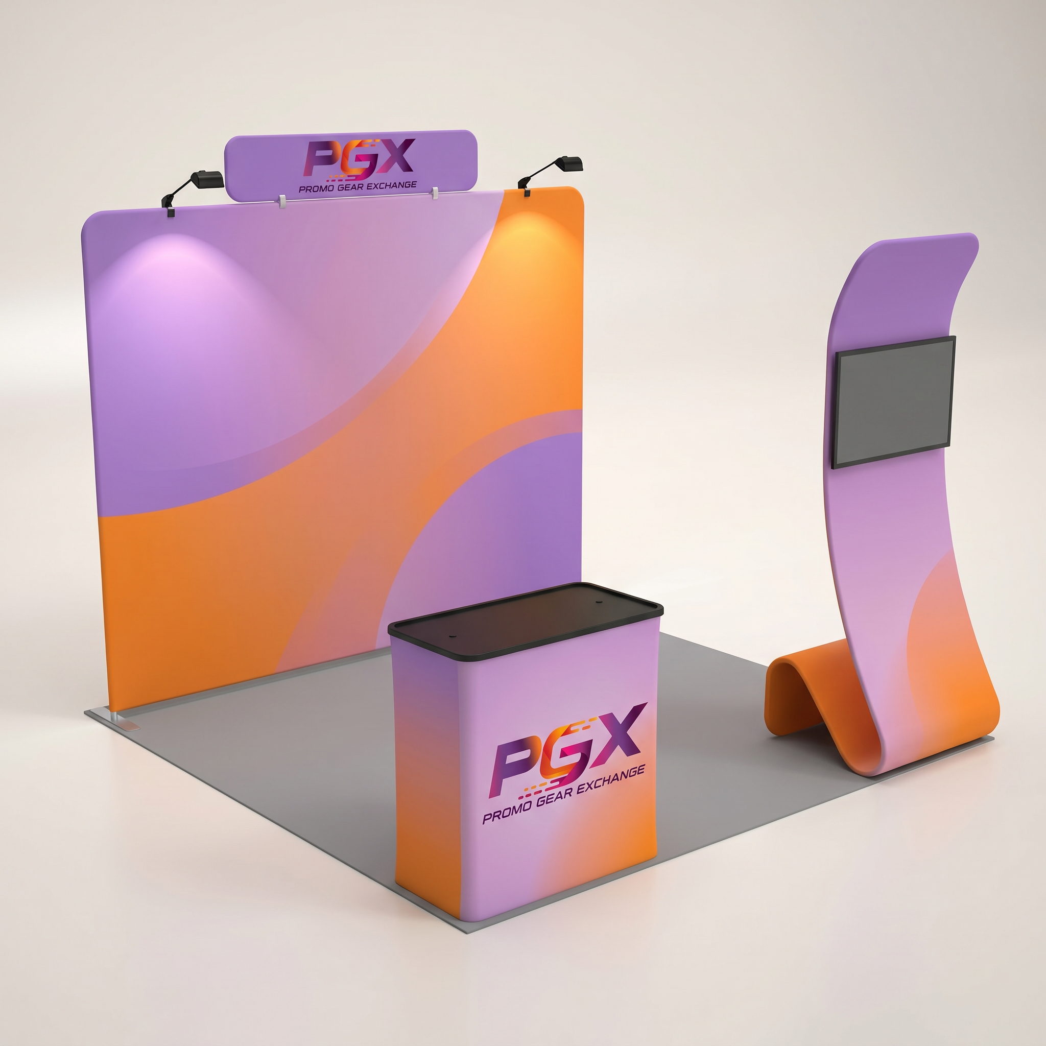 10×10ft Trade Show Booth Style 25