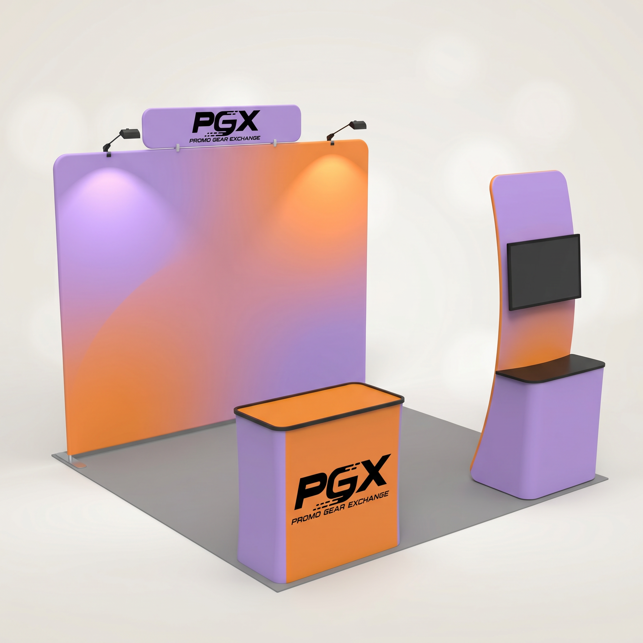 10×10ft Trade Show Booth Style 27