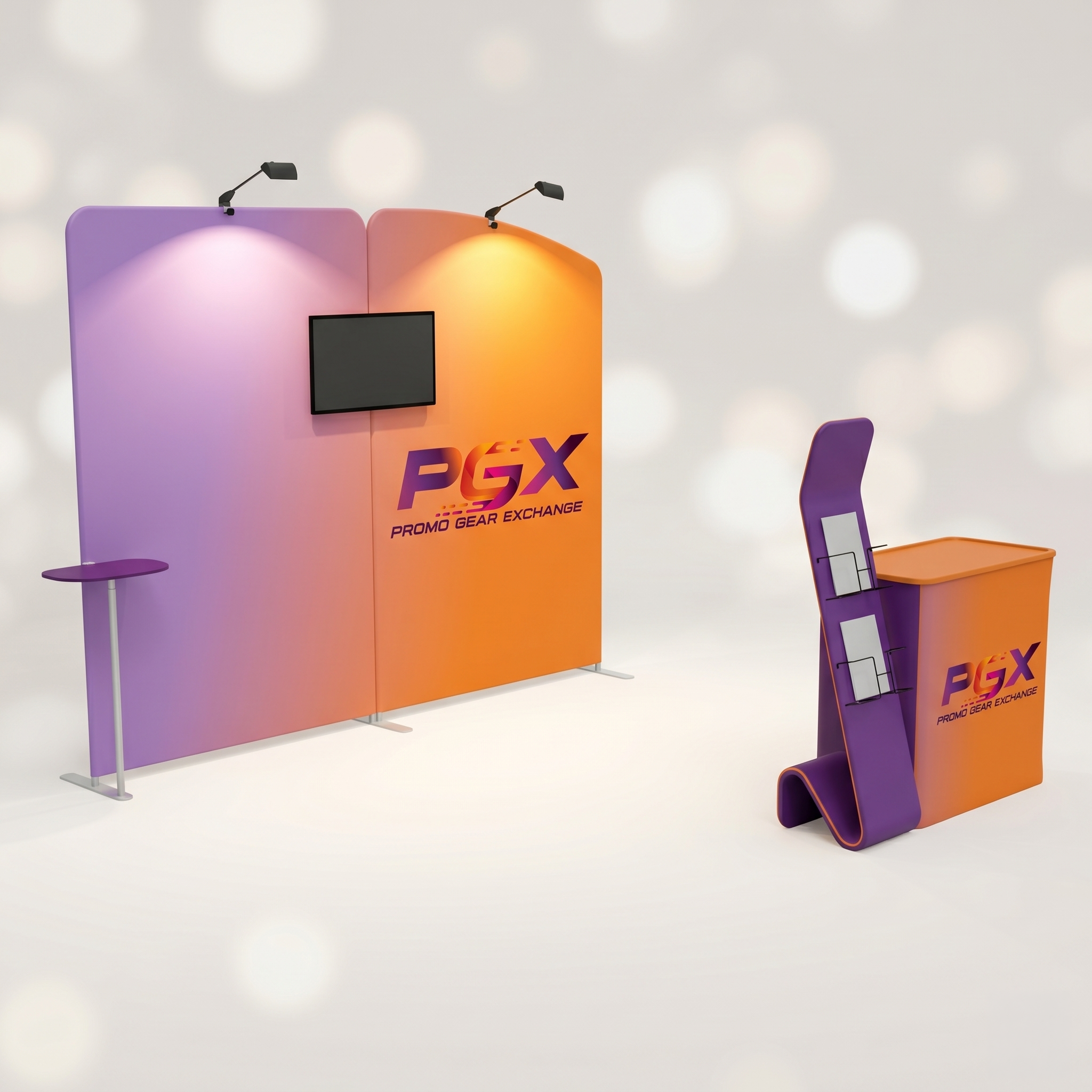 10×10ft Trade Show Booth Style A1