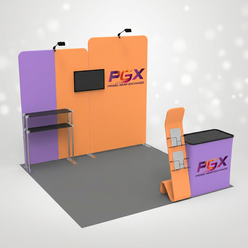 10×10ft Trade Show Booth Style B1