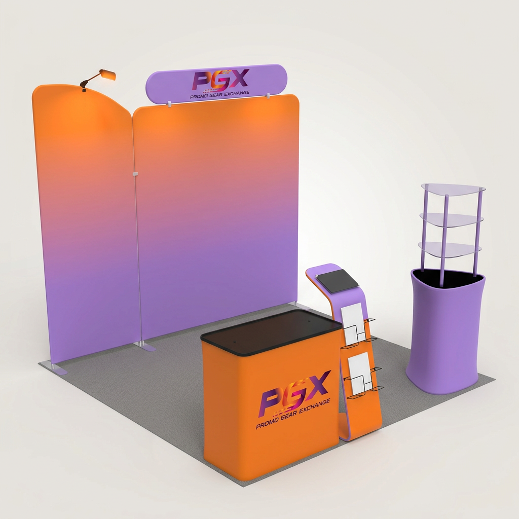 10×10ft Trade Show Booth Style C