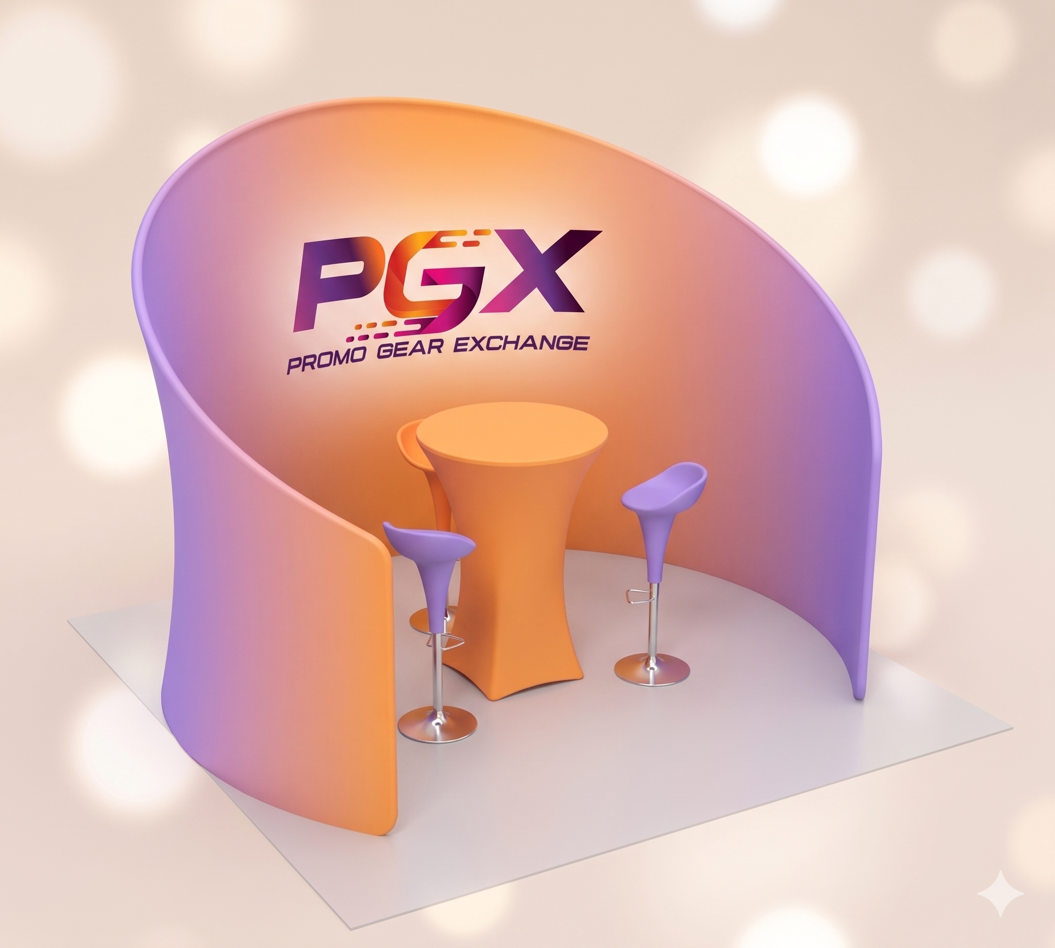 10×10ft Trade Show Booth Style K