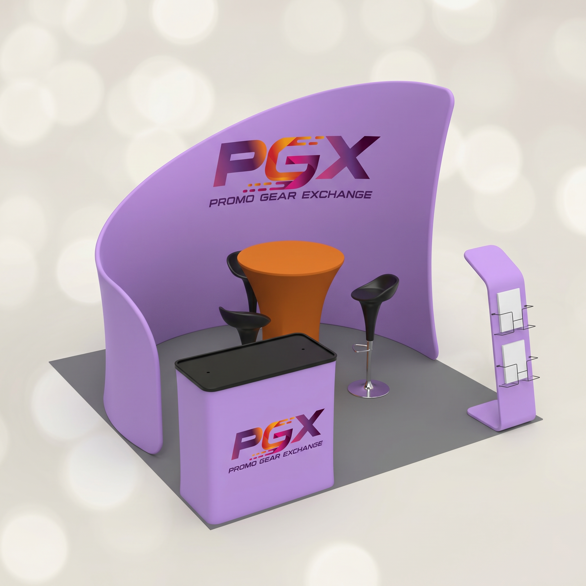 10×10ft Trade Show Booth Style L