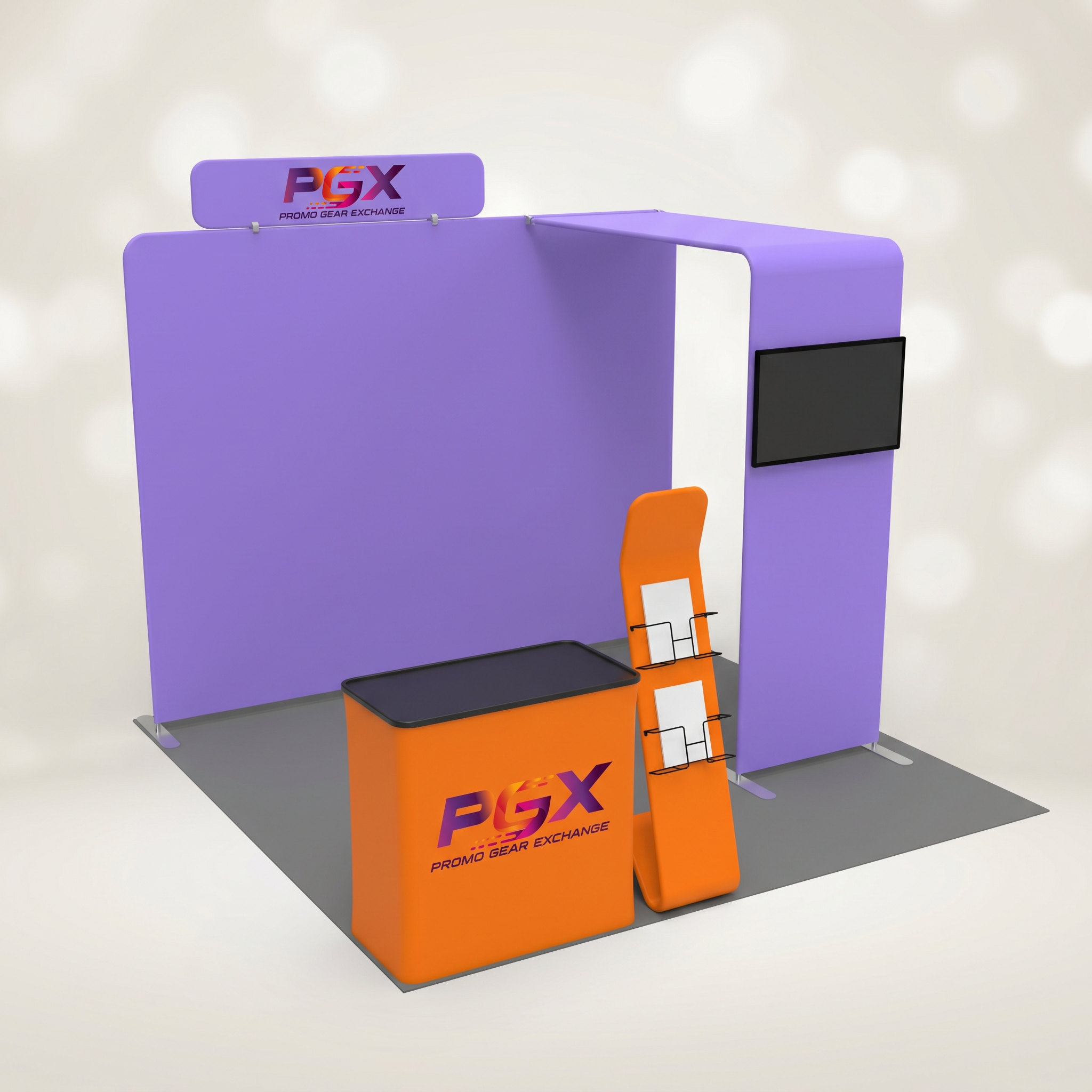 10×10ft Trade Show Booth Style M