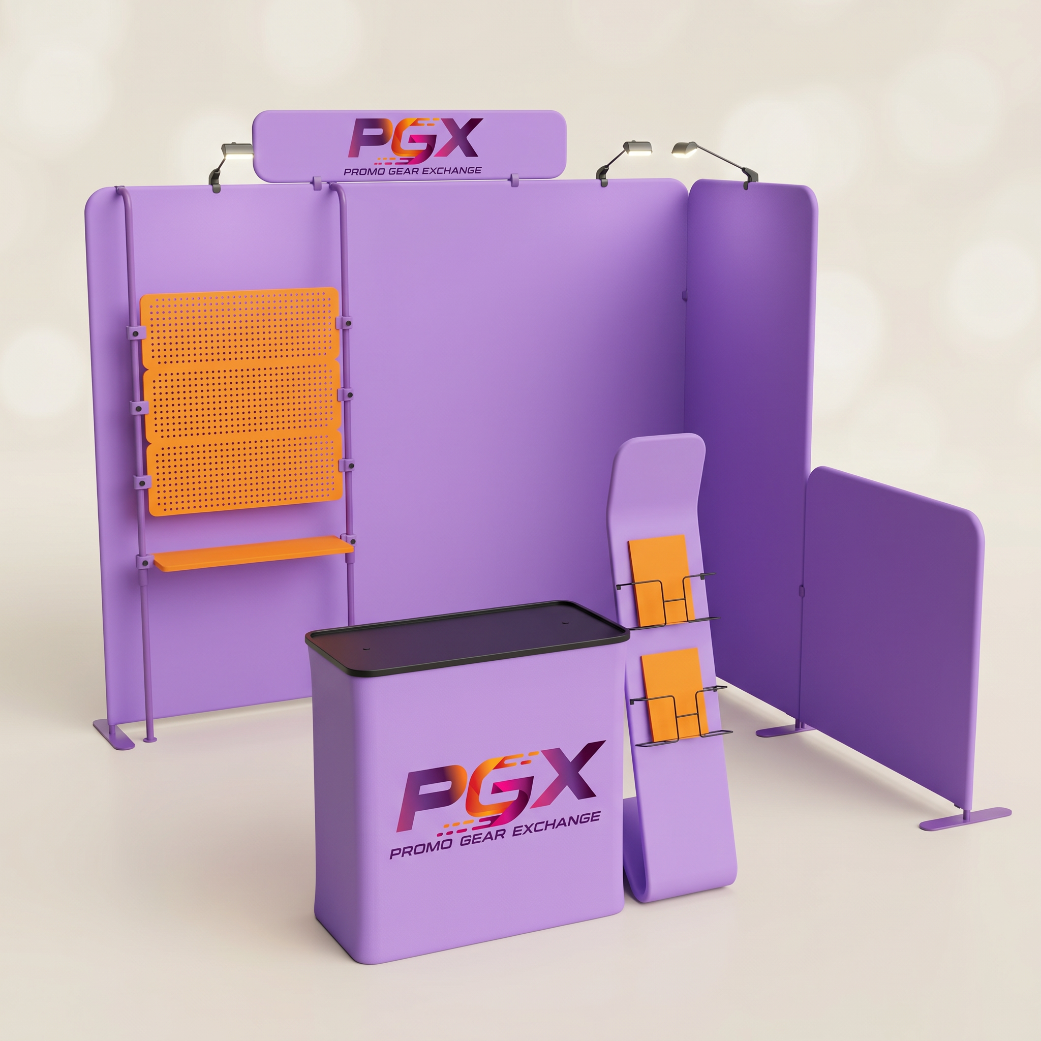 10×10ft Trade Show Booth Style O