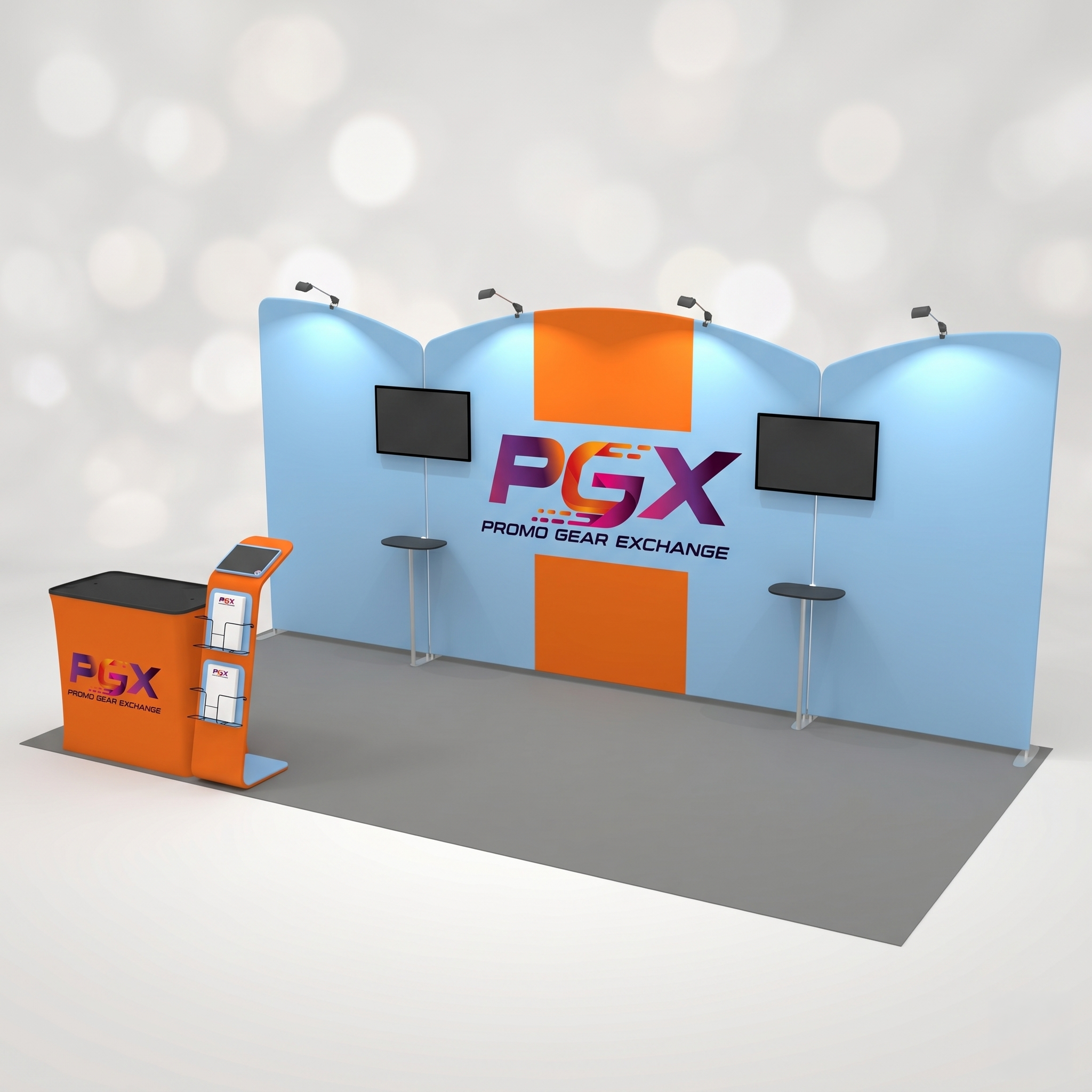 10×20ft Trade Show Booth Style 02