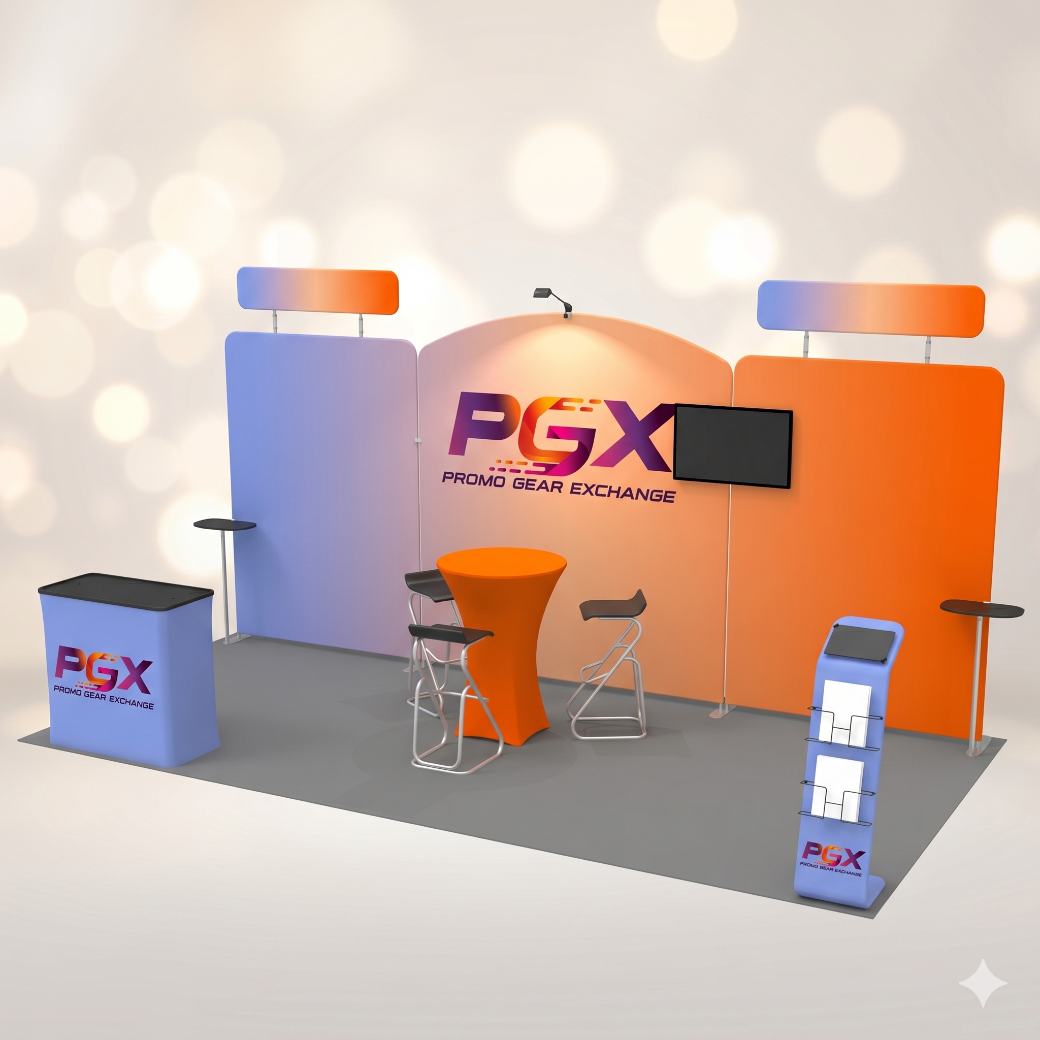 10×20ft Trade Show Booth Style 06
