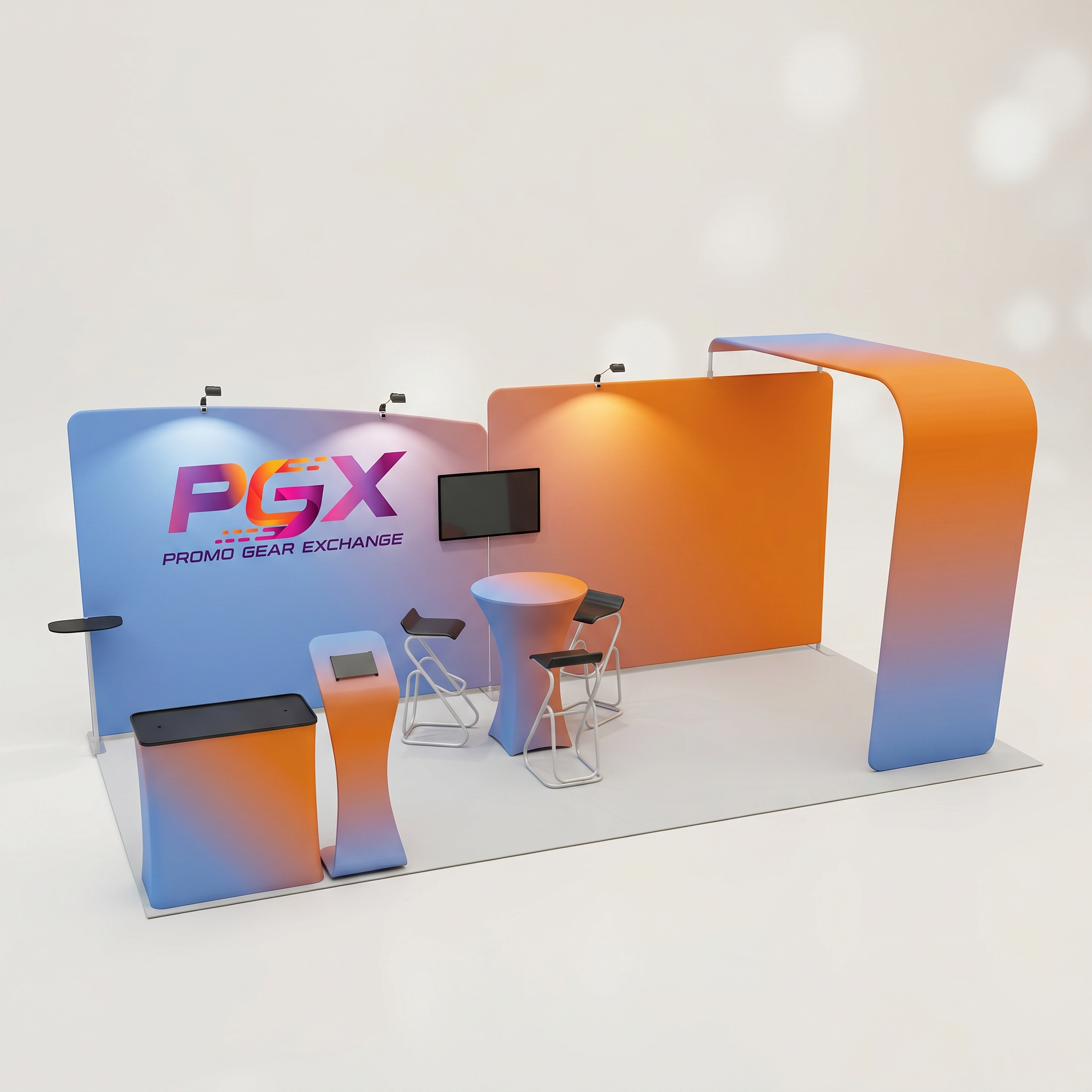10×20ft Trade Show Booth Style 13