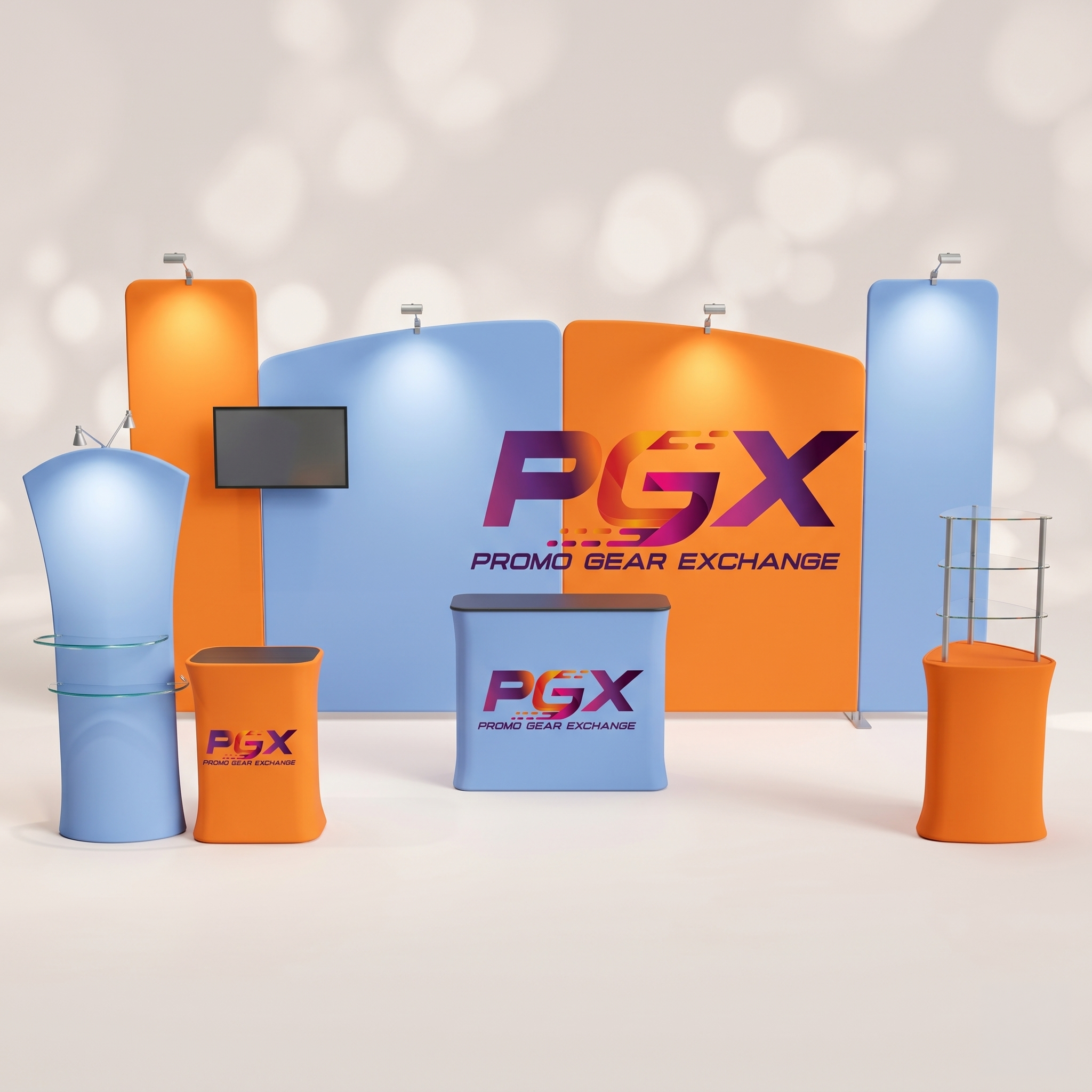 10×20ft Trade Show Booth Style G