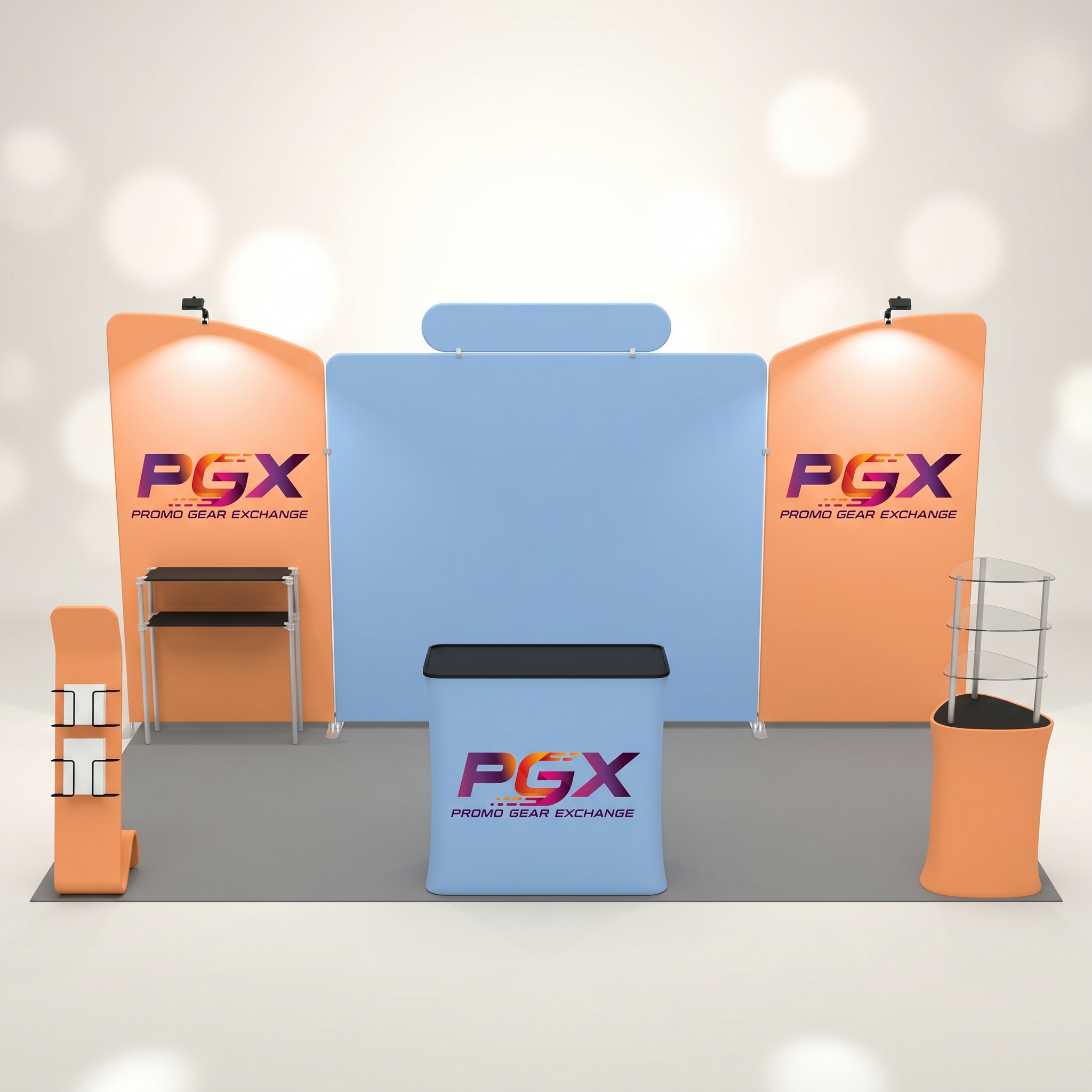 10×20ft Trade Show Booth Style H