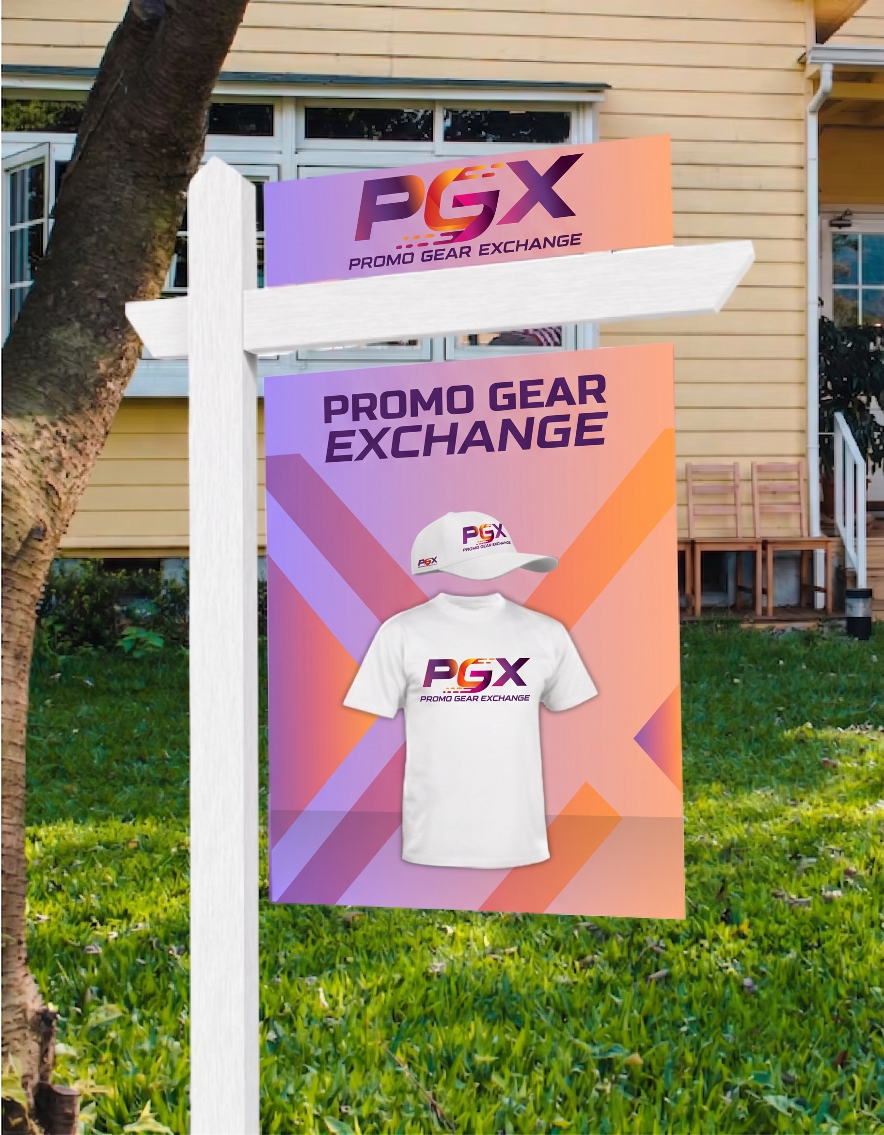 Real Estate Sign Post